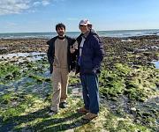Balade sur la côte pour Michael et Lenny Guit